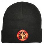 FIRE DEPT. EMBROIDERED WATCH CAP